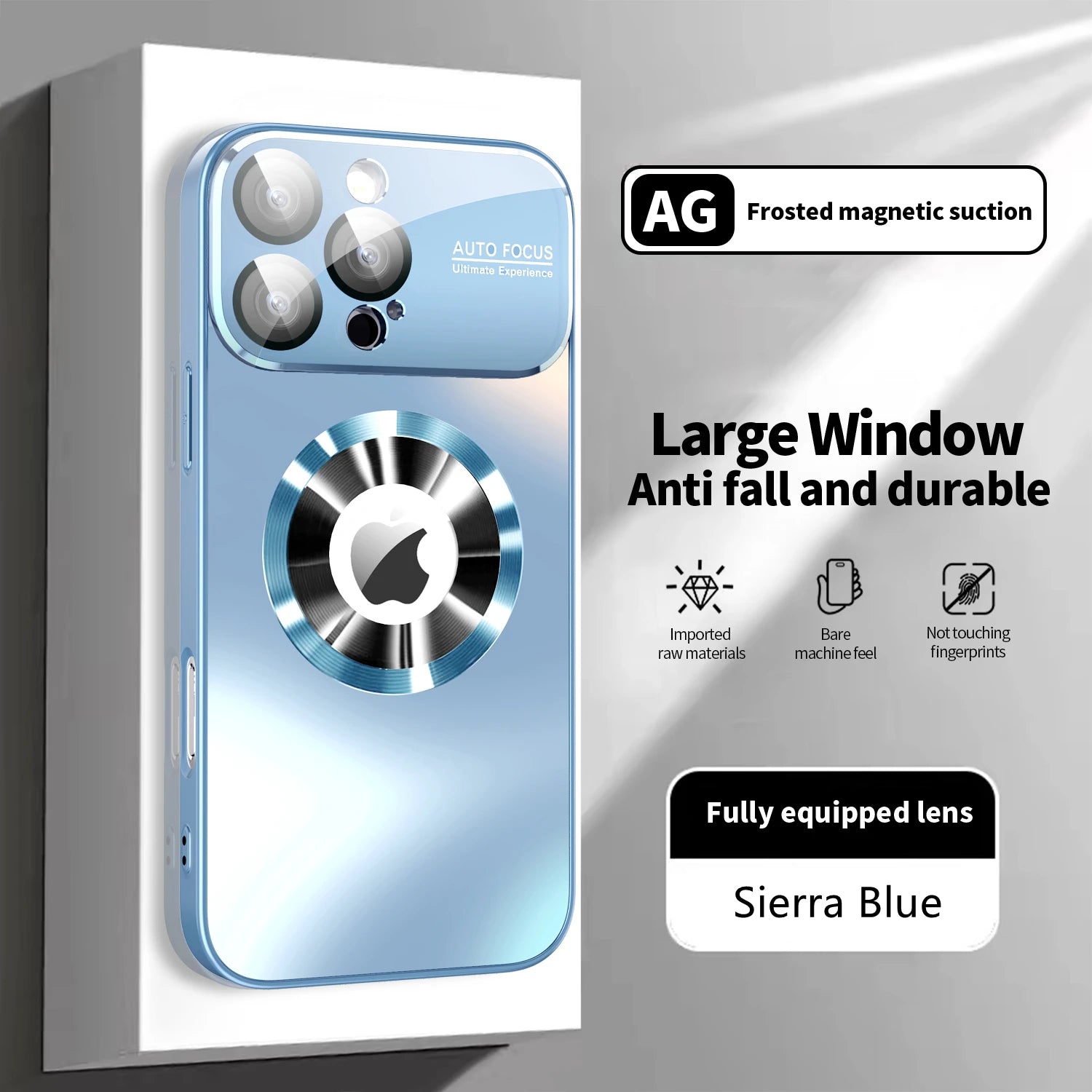 New Titanium Metallic Color Matte Case for iPhone 17 16 15 14 Plus 13 12 Pro Max Magnetic Case for Magsafe Lens Protection Case