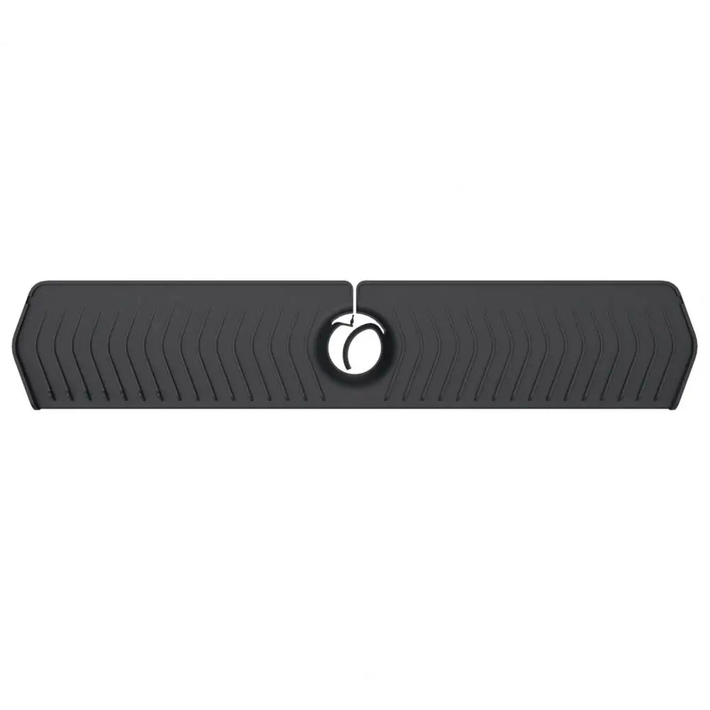 Faucet Drain Pad Easy Installation Convenient Silicone Sink Faucet Drip Catcher Tray Splash Guard Behind Faucet For Home Kitchen