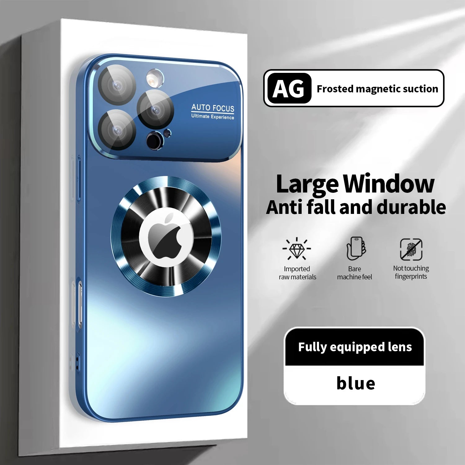 New Titanium Metallic Color Matte Case for iPhone 17 16 15 14 Plus 13 12 Pro Max Magnetic Case for Magsafe Lens Protection Case