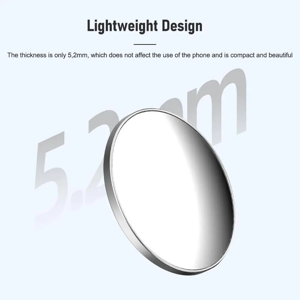 Magnetic Phone Selfie Mirror for Magsafe for IPhone 12-15 Cellphone Back Camera Mirror for Wide Angle Selfie Vlogging Video