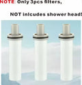 Portable Shower Head for Travel Business Trip 3 Modes High Pressure Spray Nozzles Replace Hotel Shower Mini Bathroom Showerhead