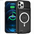10000mAh Portable Protective Smart Wireless Charging Case For iPhone 12/12 Pro Rechargeable Extended Battery Charger Case